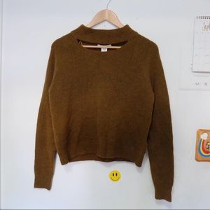 Urban Outfitters Olive Green Sweater